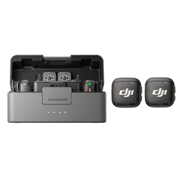 Dji Mic 3 (2 TX + 1 RX + Charging Case) Garanzia Dji Italia Dji Mic 3 (2 TX + 1 RX + Charging Case) Garanzia Dji Italia